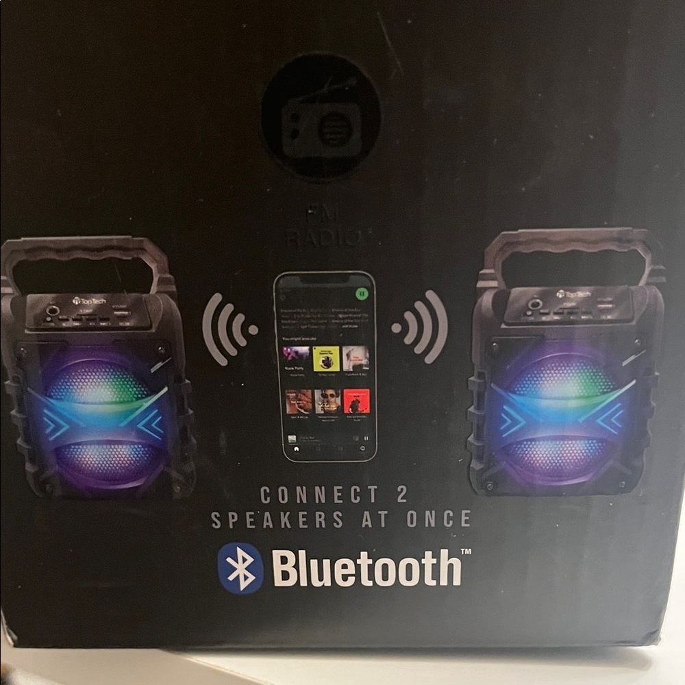 TWS Pulse Bluetooth Speaker - Black - Picture 3 of 3